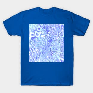 Blue purple blobs T-Shirt